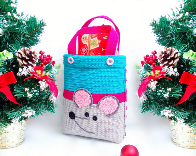 S08 Häkelanleitung-Paket Geschenktaschen - PDF Zabelina CP