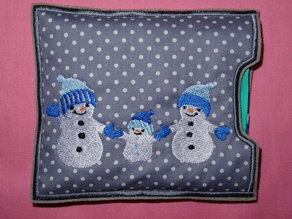 Schokoladen Verpackung Hülle lecker Schoki Weihnachten ITH Stickdatei - Bild 2