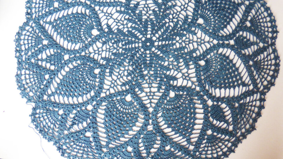 Häkelanleitung * Häkeldeckchen Doily Advent 2019