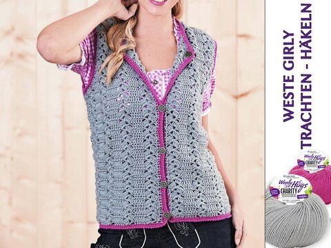 WESTE GIRLY-TRACHTEN - HÄKELN