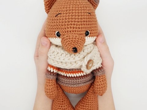 Häkelanleitung Jupiter, der Fuchs