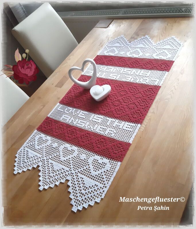 Tischläufer " With Love " - Bild 2