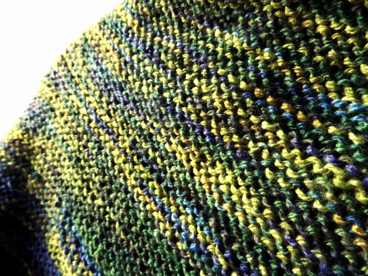 Strickanleitung Dreiecksschal / Dreieckstuch "Moss"