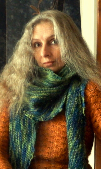 Strickanleitung Dreiecksschal / Dreieckstuch "Moss"