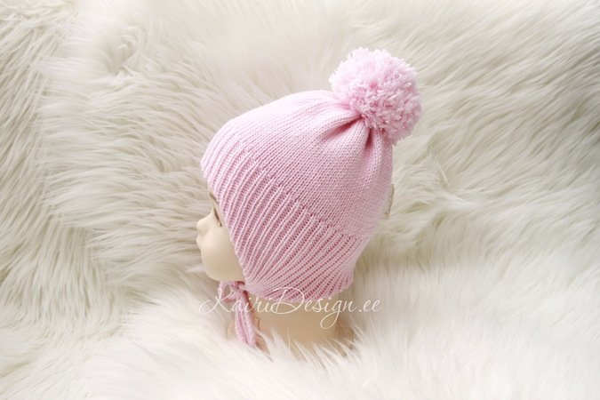 Machine knitting Baby Hat