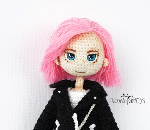 PDF Pattern Crochet Outfit for Doll Avy