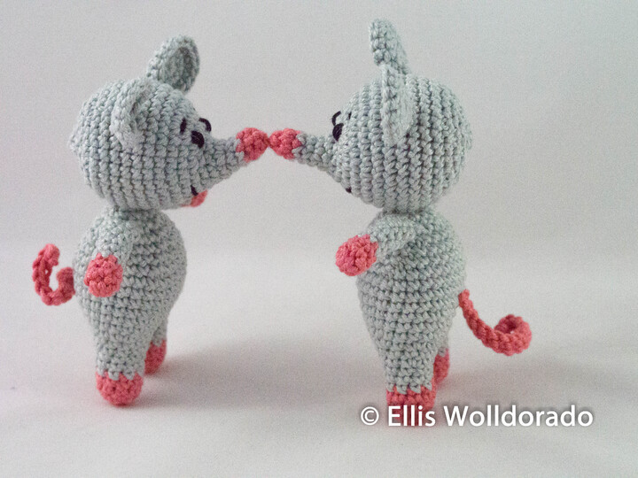 Mini-Mäuschen, Amigurumi, Häkelanleitung