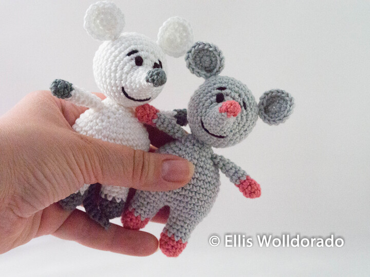 Mini-Mäuschen, Amigurumi, Häkelanleitung