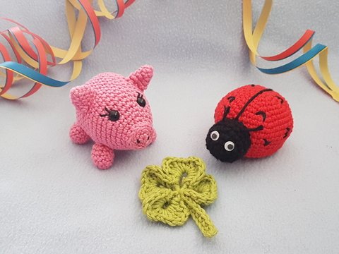 Glücksbringer Taschenbaumler - Schlüsselanhänger