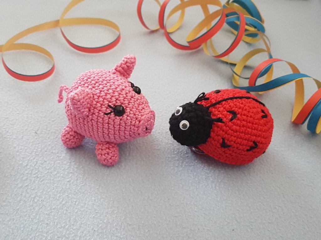 Glücksbringer Taschenbaumler - Schlüsselanhänger - Bild 3