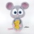 Amigurumi Mouse with cheese Pattern