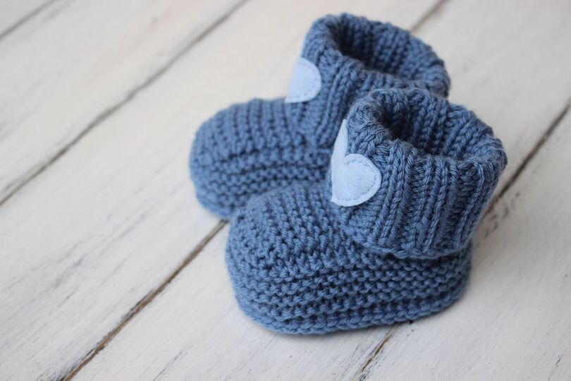 Strickanleitung für Jungenschuhe