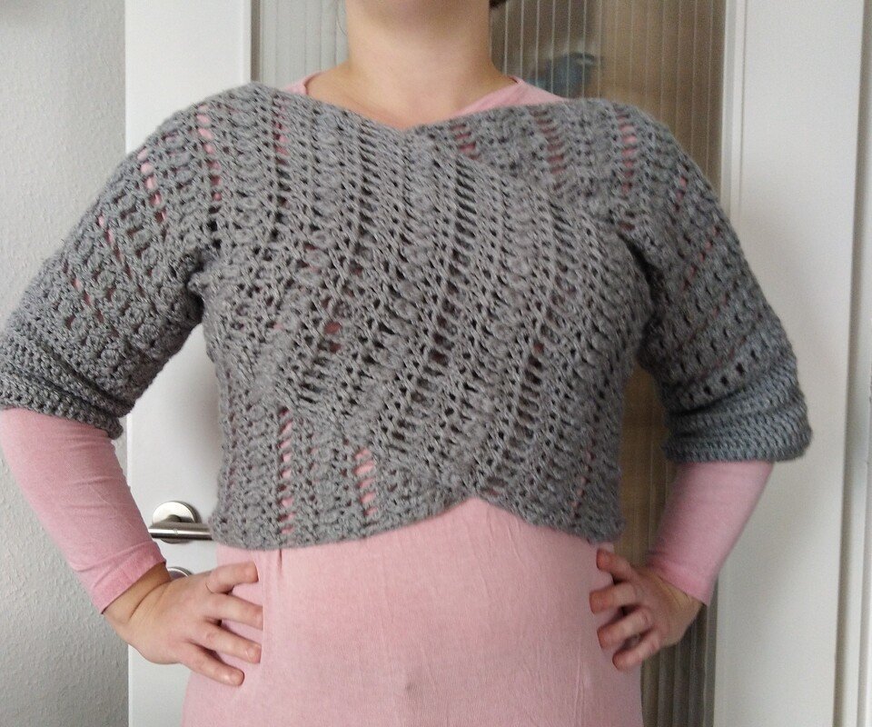 Ärmelschal Rapunzel -  Der Schal zum Anziehen mit vielen Tragemöglichkeiten - Für jede Größe - Bild 2