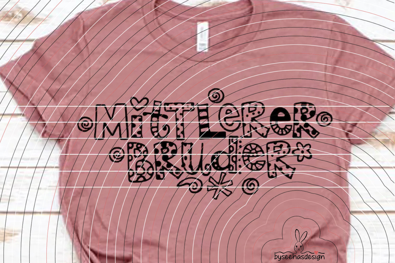 Mittlerer Bruder Plotterdatei SVG DXF