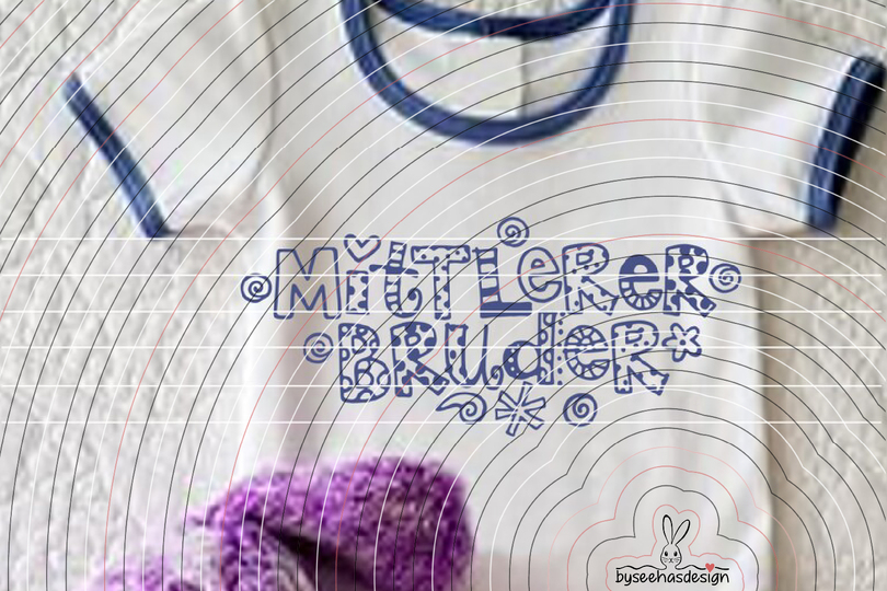 Mittlerer Bruder Plotterdatei SVG DXF