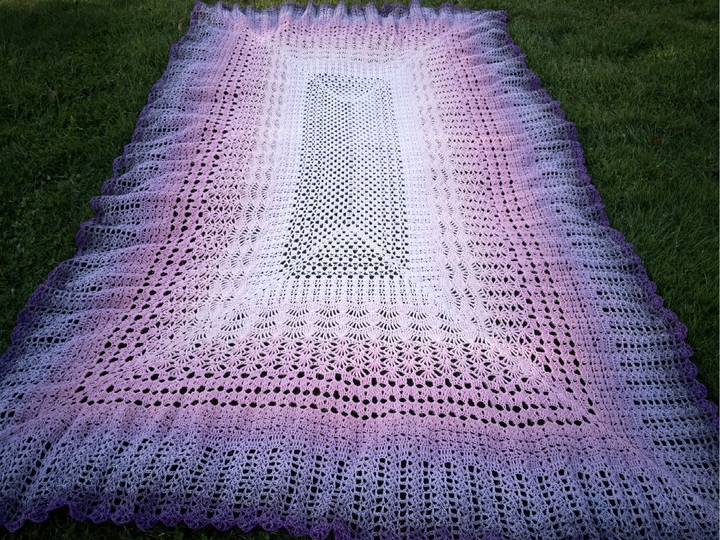 Häkeldecke "Stratum"