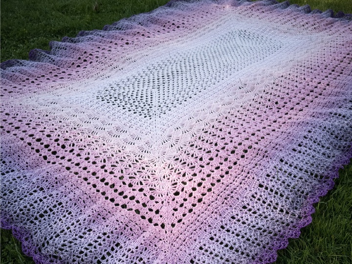 Häkeldecke "Stratum"