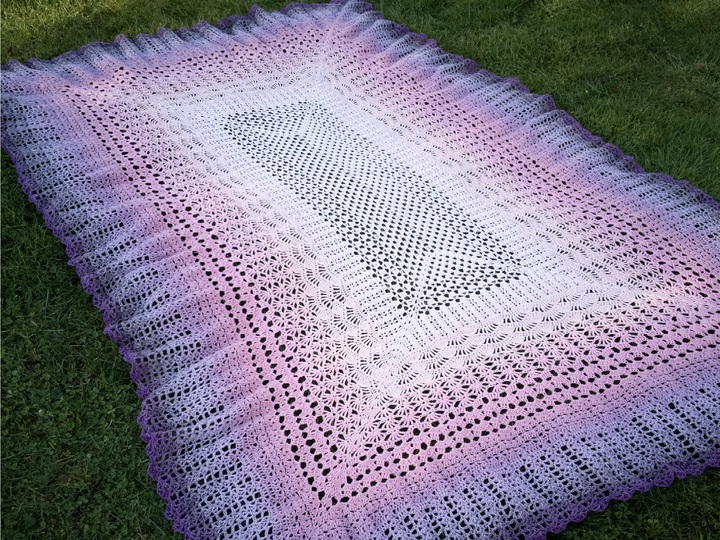 Häkeldecke "Stratum"