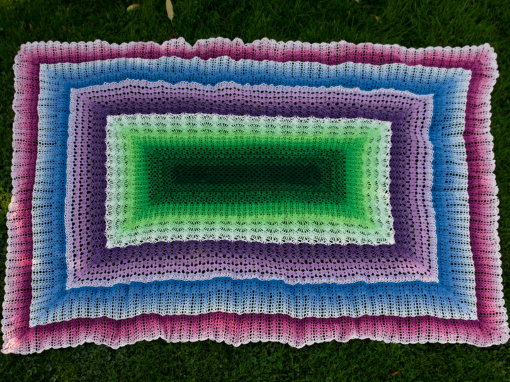 Häkeldecke "Stratum"