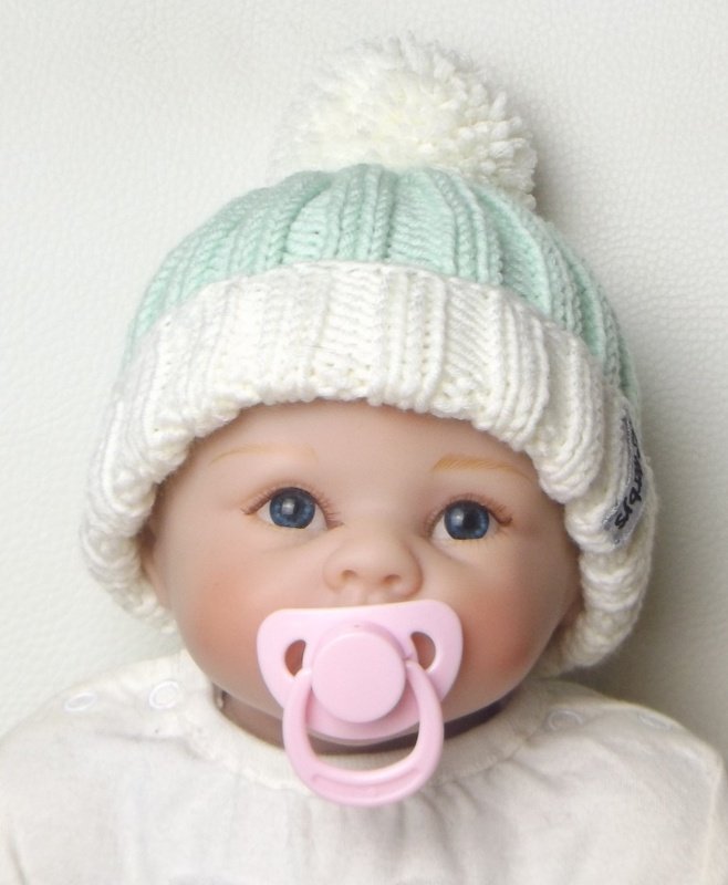 Strickanleitung Babymütze "Pudelhaube" - Bild 3