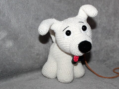 Leo the dog crochet pattern