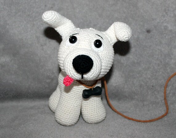 Leo the dog crochet pattern