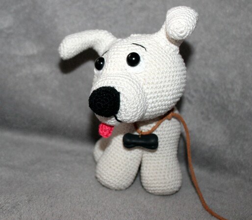 Leo the dog crochet pattern