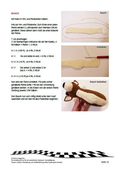 Rehkitz - Häkelanleitung von NiggyArts