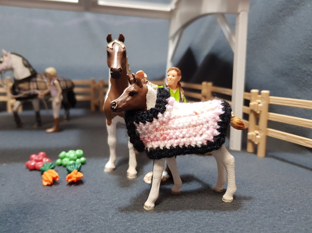 Fohlendecken Häkelanleitung