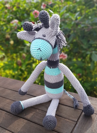 Giraffe – Gasira-Gannet - Häkelanleitung