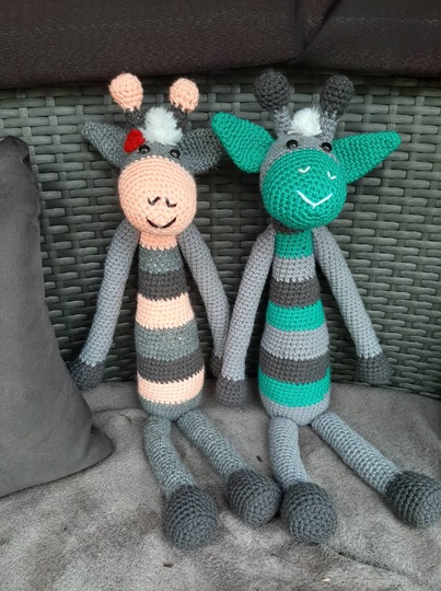 Giraffe – Gasira-Gannet - Häkelanleitung