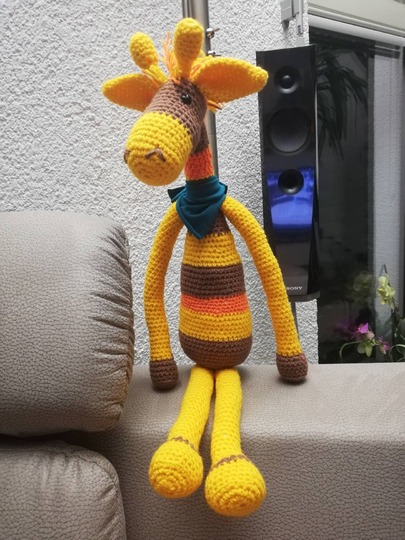 Giraffe – Gasira-Gannet - Häkelanleitung