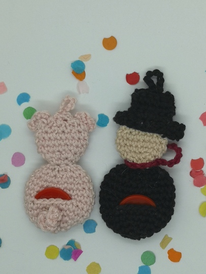 Der schnelle Glücksbringer oder eben ein Einkaufs-Chip - Halter :-)