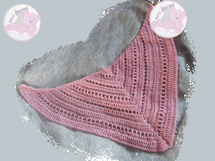 einfaches Häkeltuch