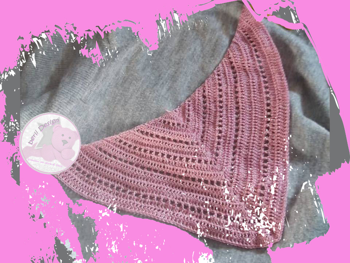 einfaches Häkeltuch