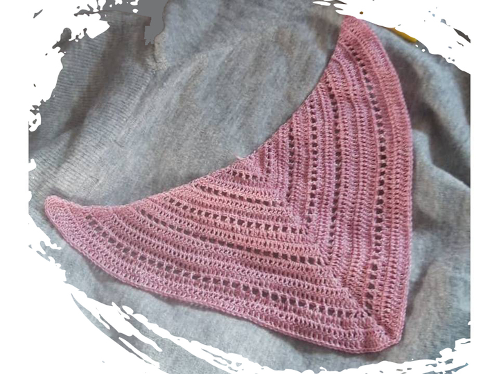 einfaches Häkeltuch