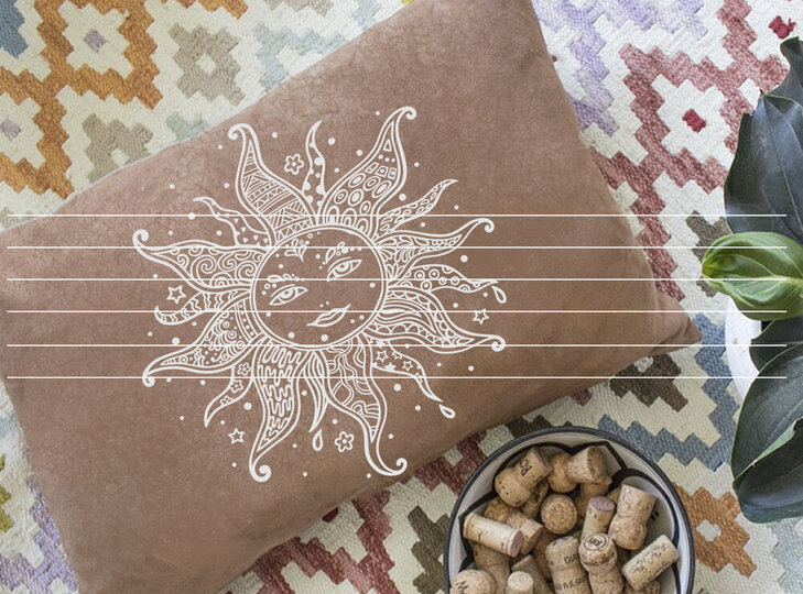 Sonne Plotterdatei SVG DXF