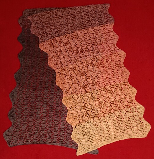 Schal Jule häkeln Häkelschal