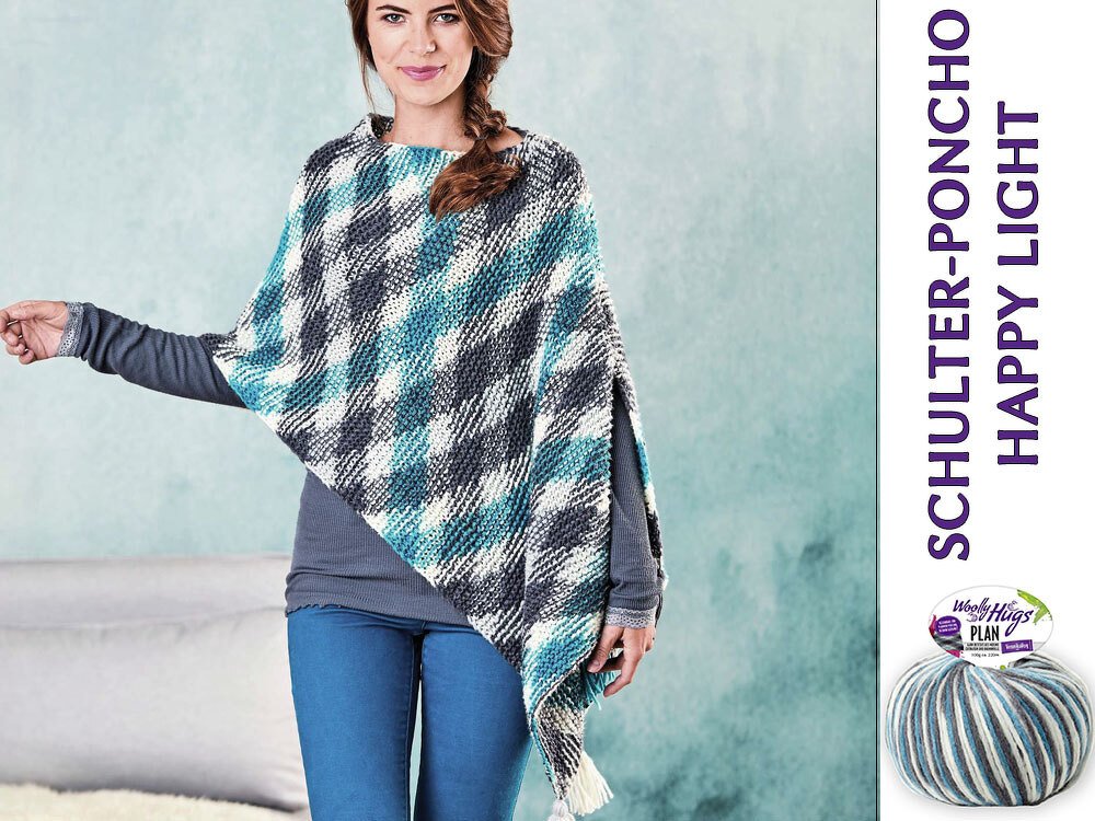 SCHULTER-PONCHO HAPPY-LIGHT
