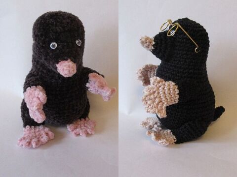 Häkelanleitung Maulwurf Poldi