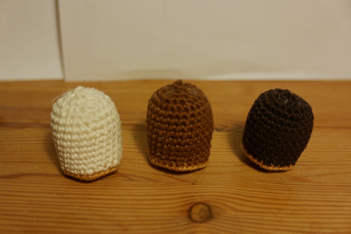 Häkelanleitung für einen Schokokuss