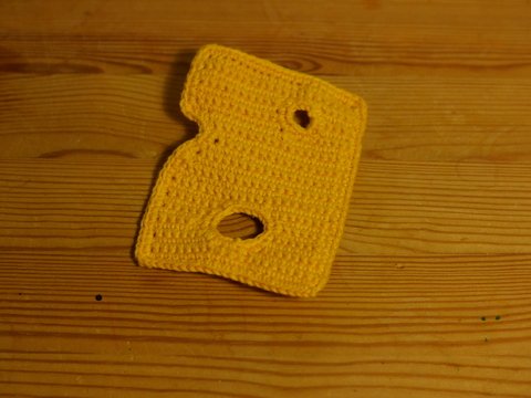 Häkelanleitung für Käse