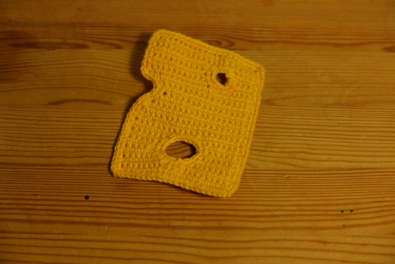 Häkelanleitung für Käse