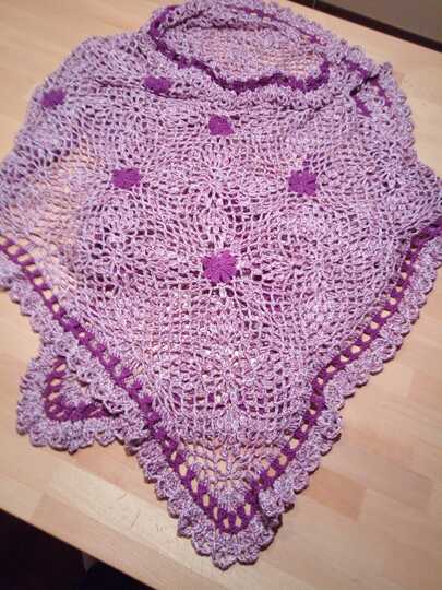 Stola / Schultertuch "Festtagszauber"