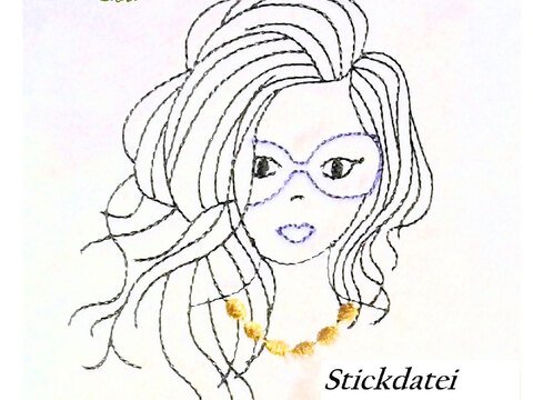 Stickdatei Girl 1