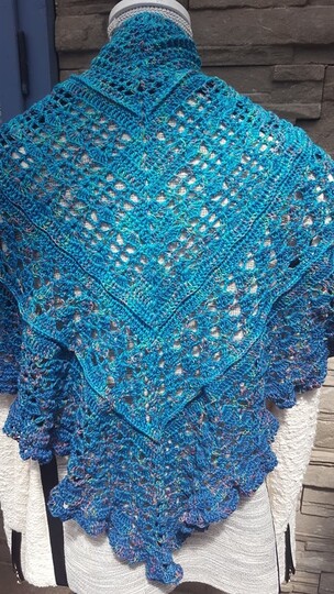 Häkelanleitung - Tuch "Arien"