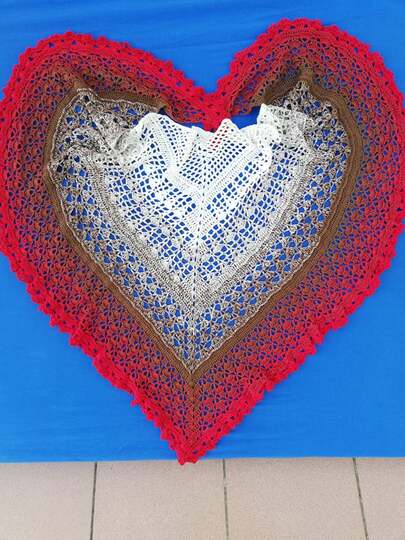 Häkelanleitung - Tuch "Arien"