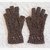 Fingerhandschuhe Blattmuster