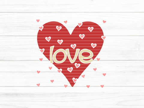 Herz Love Plotterdatei SVG DXF FCM