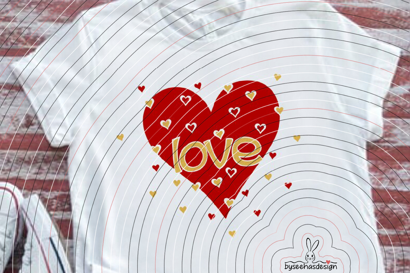 Herz Love Plotterdatei SVG DXF